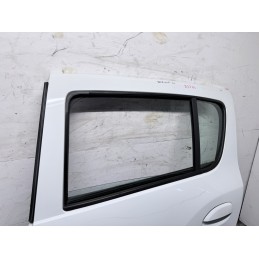 Porta Posteriore Sinistra Dacia Sandero Seconda Serie Bianca 2012 2021  B3744