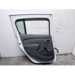 Porta Posteriore Sinistra Dacia Sandero Seconda Serie Bianca 2012 2021  B3744