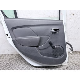 Porta Posteriore Sinistra Dacia Sandero Seconda Serie Bianca 2012 2021  B3744