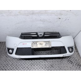 Paraurti Anteriore Dacia Sandero 2 2012 2016 Bianco Fendinebbia  b3748