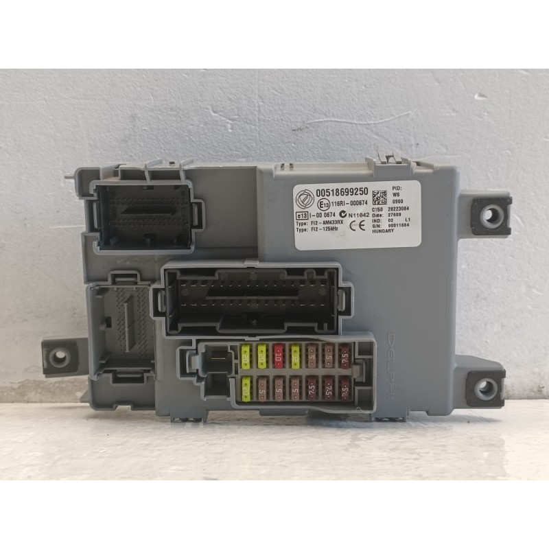 Centralina body computer Fiat Punto Evo 1.4B 2009 2012 00518699250  A10979
