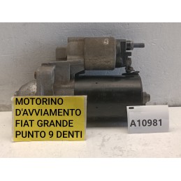 Motorino avviamento Fiat Grande Punto Evo 1.4B 51804744 0001137002  A10981