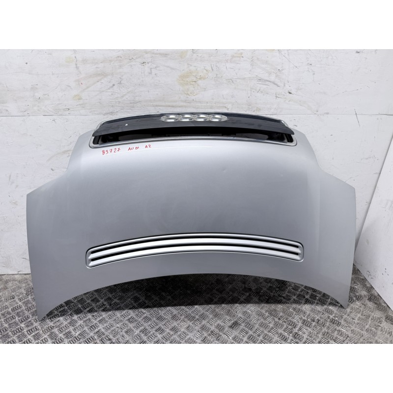 Cofano Motore Anteriore Audi A2 Completo Di Mascherina Grigio 2000 2005  B2727