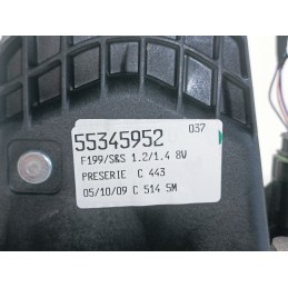 Leva del cambio manuale corde Fiat Punto Evo 1.4B 2009 2012 55345952 5M  A10984