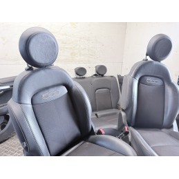 Tappezzeria Completa Fiat 500X Pelle 2020 Con Pannelli Porta Sedili  B3712