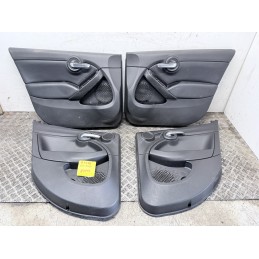 Tappezzeria Completa Fiat 500X Pelle 2020 Con Pannelli Porta Sedili  B3712