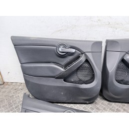 Tappezzeria Completa Fiat 500X Pelle 2020 Con Pannelli Porta Sedili  B3712