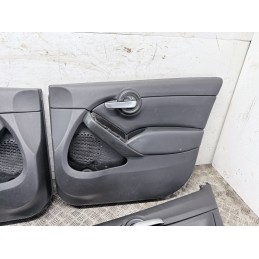 Tappezzeria Completa Fiat 500X Pelle 2020 Con Pannelli Porta Sedili  B3712