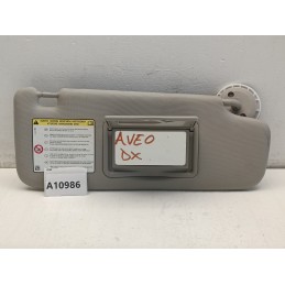 Aletta parasole destra passeggero Chevrolet Aveo T300 2 serie 2011 2015  A10986