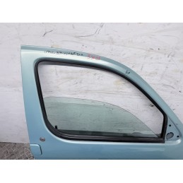 Porta Anteriore Destra Citroen Berlingo Peugeot Ranch Celeste 1996 2002  B3688