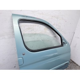 Porta Anteriore Destra Citroen Berlingo Peugeot Ranch Celeste 1996 2002  B3688