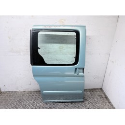 Porta Posteriore Destra Scorrevole Citroen Berlingo Peugeot Ranch Celeste  B3692