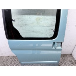 Porta Posteriore Destra Scorrevole Citroen Berlingo Peugeot Ranch Celeste  B3692