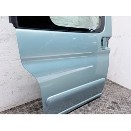 Porta Posteriore Destra Scorrevole Citroen Berlingo Peugeot Ranch Celeste  B3692