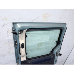 Porta Posteriore Destra Scorrevole Citroen Berlingo Peugeot Ranch Celeste  B3692