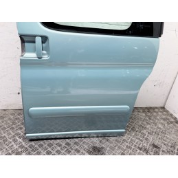 Porta Posteriore Sinistra Scorrevole Citroen Berlingo Peugeot Ranch Celeste  B3693