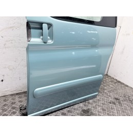Porta Posteriore Sinistra Scorrevole Citroen Berlingo Peugeot Ranch Celeste  B3693