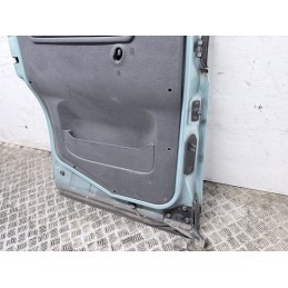 Porta Posteriore Sinistra Scorrevole Citroen Berlingo Peugeot Ranch Celeste  B3693