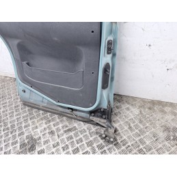 Porta Posteriore Sinistra Scorrevole Citroen Berlingo Peugeot Ranch Celeste  B3693