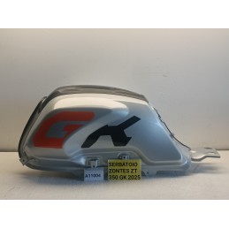 Serbatoio carburante argento Zontes ZT350 GK 2025 originale usato  A11004