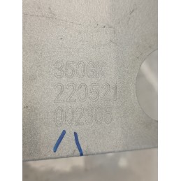 Serbatoio carburante argento Zontes ZT350 GK 2025 originale usato  A11004