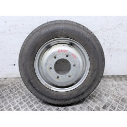 Cerchio Ruota 5Jx14 Piaggio Porter Np6 Con Gomma 185 75 R14C Dal 2021  B3733