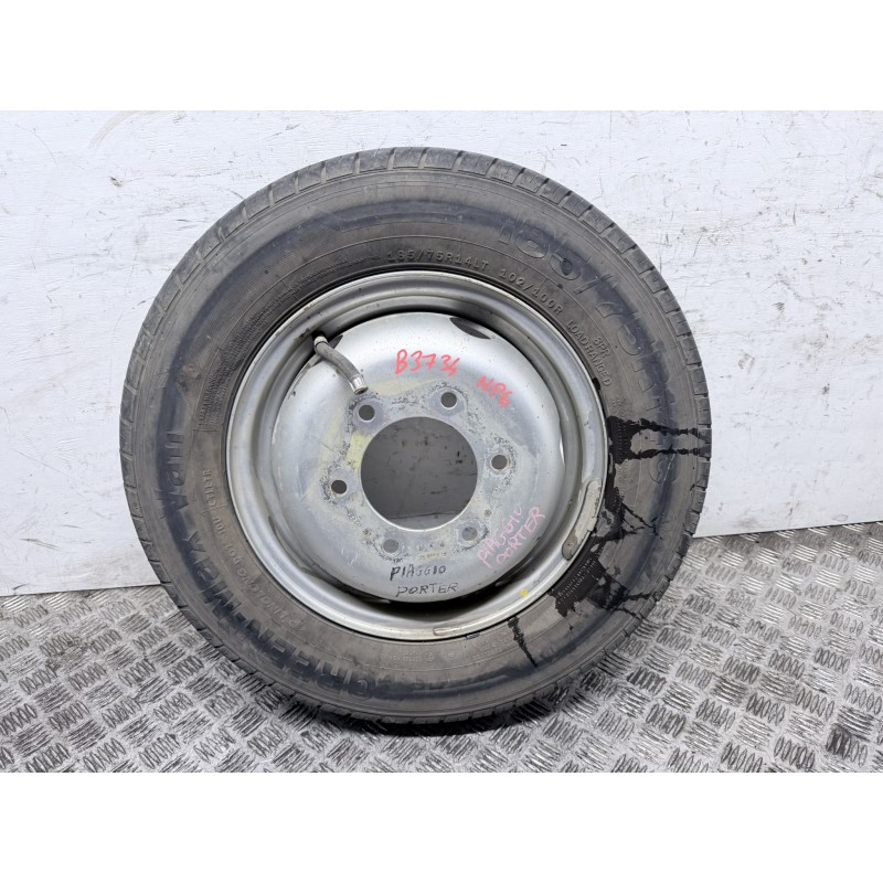 Cerchio Ruota 5Jx14 Piaggio Porter Np6 Con Gomma 185 75 R14C Dal 2021  B3734