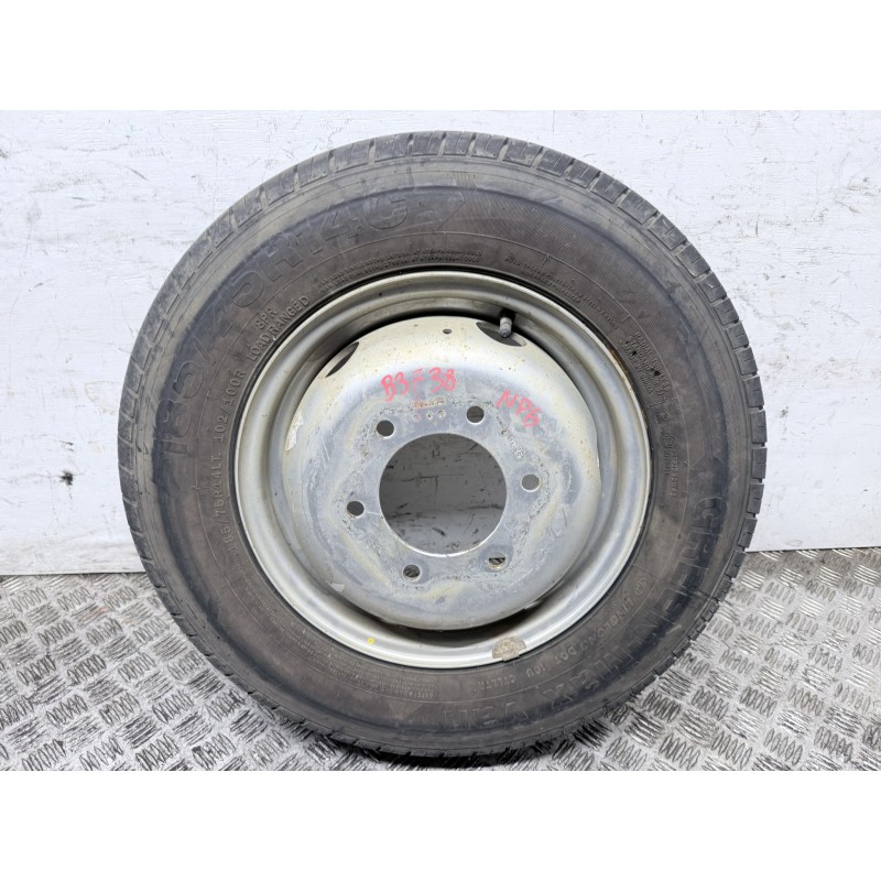 Cerchio Ruota 5Jx14 Piaggio Porter Np6 Con Gomma 185 75 R14C Dal 2021  B3738