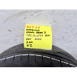 Coppia Gomme Usate 185 60 R15 84H Hankook Ventus Prime 3 DOT 2022  B3742
