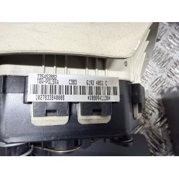 Kit Airbag Completo Fiat 500 Cruscotto Beige Panna Volante Cinture  b3794