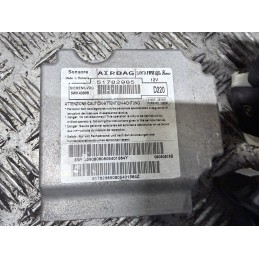 Kit Airbag Completo Fiat 500 Cruscotto Beige Panna Volante Cinture  b3794