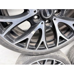 4 Cerchi In Lega 19 Mini John Cooper Works Countryman Originali Neri  B3755