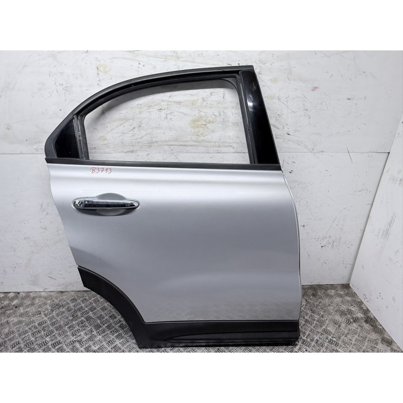 Porta Posteriore Destra Fiat 500X Grigio Argento 348 2014 2024 Completa  B3713