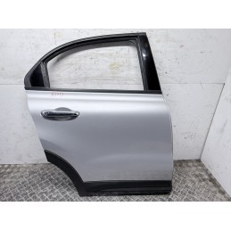 Porta Posteriore Destra Fiat 500X Grigio Argento 348 2014 2024 Completa  B3713