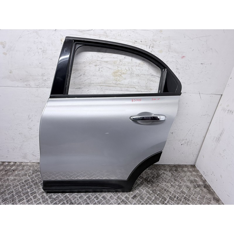 Porta Posteriore Sinistra Fiat 500X Grigio Argento 348 2014 2024 Completa  B3715