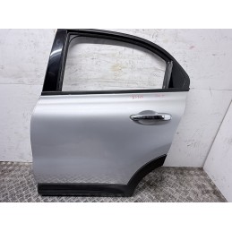 Porta Posteriore Sinistra Fiat 500X Grigio Argento 348 2014 2024 Completa  B3715