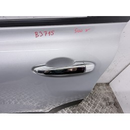 Porta Posteriore Sinistra Fiat 500X Grigio Argento 348 2014 2024 Completa  B3715