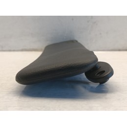 Aletta parasole pantina sinistra Fiat Coupe 1993 2000 pelle nero  A11087