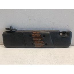 Aletta parasole pantina sinistra Fiat Coupe 1993 2000 pelle nero  A11087