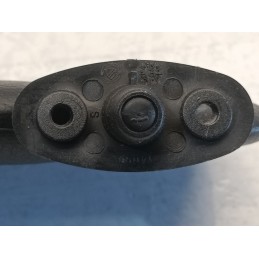 Aletta parasole pantina sinistra Fiat Coupe 1993 2000 pelle nero  A11087