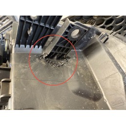 Musata Anteriore Smart Fortwo 453 Bianco Perla Led Completa 2014 2020  B3214