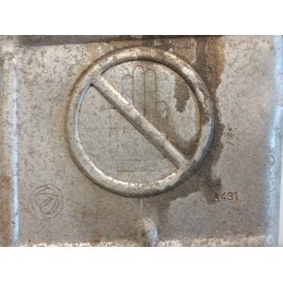 Paratia termica scudo del motore Fiat Coupe 20V Turbo 1996 2000  A11125