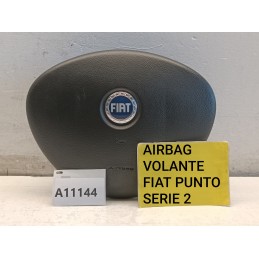 Airbag volante Fiat Punto 188 2 Serie Logo blu 7353352420 2003 2010  A11144