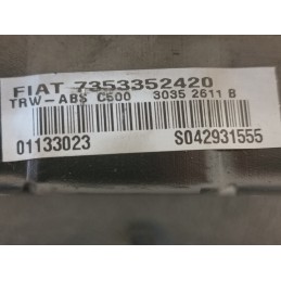 Airbag volante Fiat Punto 188 2 Serie Logo blu 7353352420 2003 2010  A11144