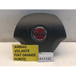 Airbag volante guida Fiat Punto Evo 07355162010 logo rosso 2009 in poi  A11152