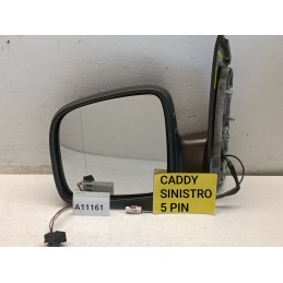 Specchietto retrovisore sinistro 5 pin Volkswagen Caddy 3 2006 in poi  A11161