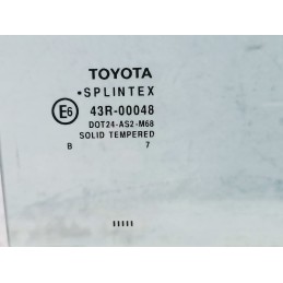 Vetro scendente finestrino posteriore destro Toyota Yaris 2 2005 2012  A11177