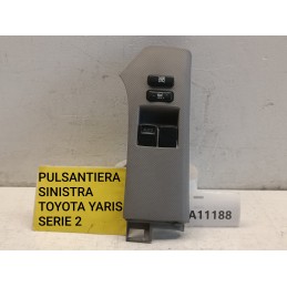 Pulsantiera alzavetro anteriore sinistra Toyota Yaris 2 serie 2005 2012  A11188