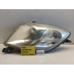 Faro anteriore destro Toyota Yaris 2 serie 2005 2008 81110-0D120  A11194