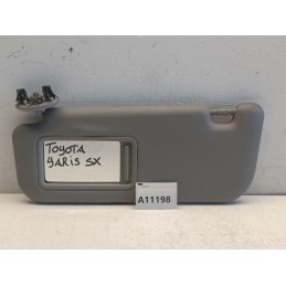 Aletta parasole sinistra pantina Toyota Yaris 2 serie 2005 2012  A11198